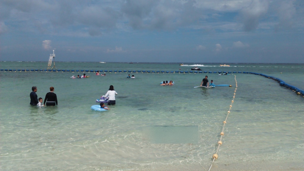 Okinawa hotel private beach