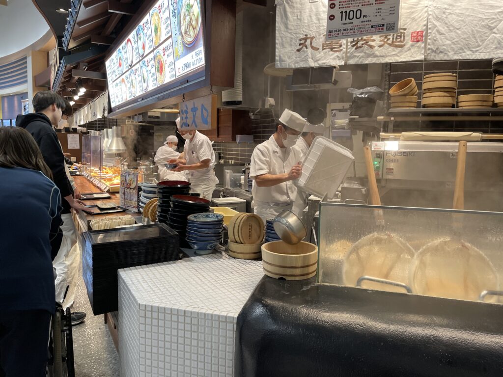 Japan marugame udon