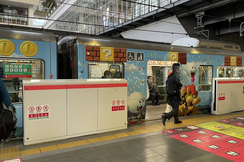 kansai airport station mario