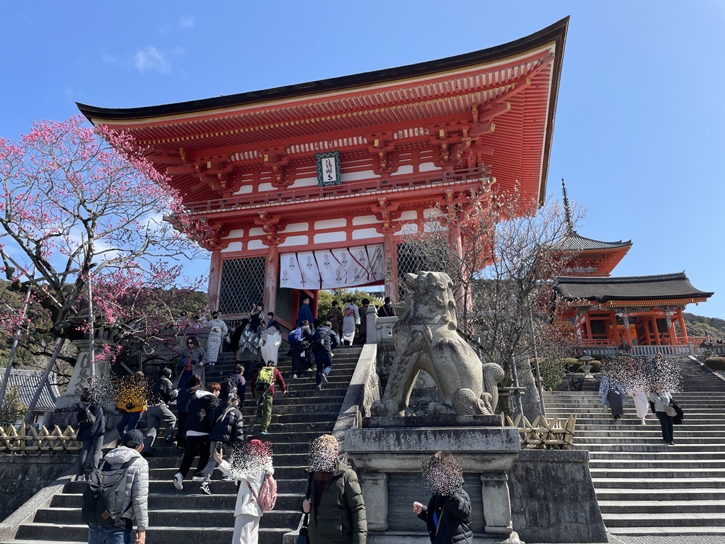 Kyoto Kiyomizu temple Niou gate